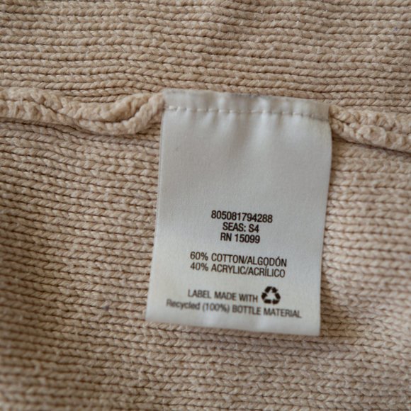 Laura Scott Cream Knit Cardigan - Picture 4 of 5